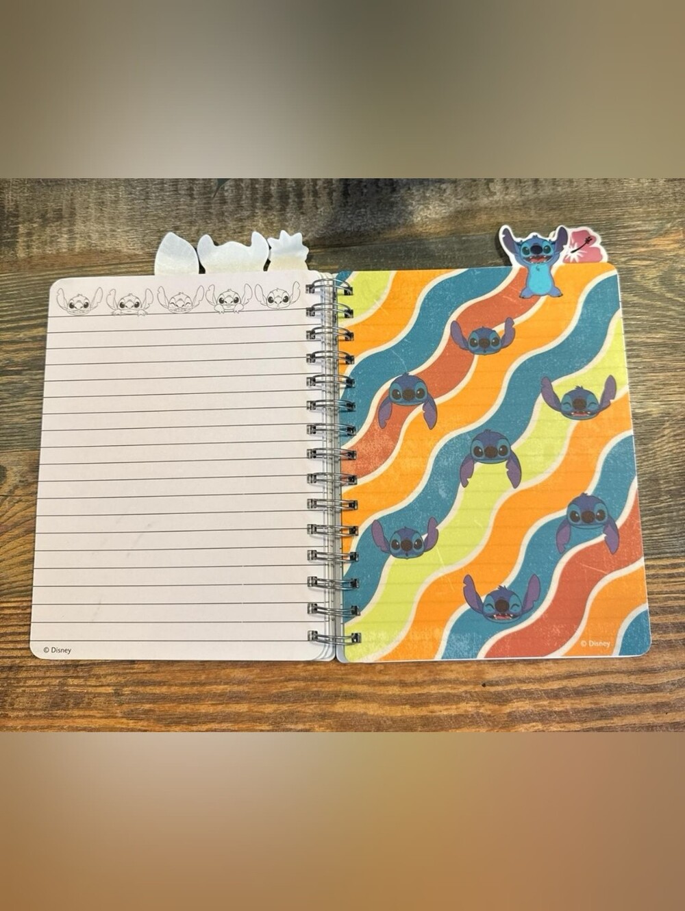 Disney Stitch Pineapple Blue Spiral Notebook - Weird But Cute - Picture 6 of 7